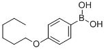 Structure of 4-(N-HEXYLOXY)BENZENEBORONIC ACID