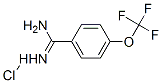Structure of 4-(Trifluoromethoxy)benzimidamide(HCl)