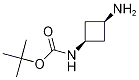 Structure of tert-butyl (cis-3-aminocyclobutyl)carbamate