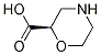 Structure of (2R)-morpholine-2-carboxylic acid