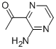 Structure of Ethanone,1-(3-amino-2-pyrazinyl)-