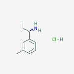 (1S)-1-(3-methylphenyl)propan-1-amine,hydrochloride结构式
