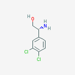 (2R)-2-AMINO-2-(3,4-DICHLOROPHENYL)ETHANOL结构式