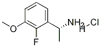 (R)-1-(2-Fluoro-3-methoxyphenyl)ethanamine hydrochloride结构式