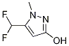 Structure of 5-Difluoromethyl-1-methyl-1H-pyrazol-3-ol