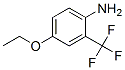 4-Ethoxy-2-(trifluoromethyl)aniline结构式