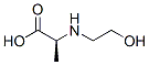 ALANINE,N-(2-HYDROXYETHYL)-结构式