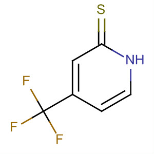 Structure of 4-(Trifluoromethyl)pyridine-2-thiol