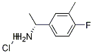 (R)-1-(4-氟-3-甲基苯基)乙胺盐酸盐结构式