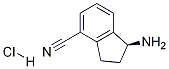 Structure of (S)-1-aMino-2,3-dihydro-1H-indene-4-carbonitrile-HCl