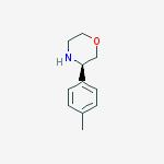 Structure of (3R)-3-(4-Methylphenyl)morpholine