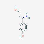 Structure of (S)-4-(1-AMINO-3-HYDROXYPROPYL)PHENOL