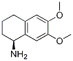 Structure of 1-NaphthalenaMine, 1,2,3,4-tetrahydro-6,7-diMethoxy-, (1S)-