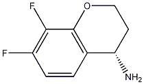 Structure of (S)-7,8-difluorochroman-4-amine