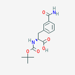 Structure of Boc-D-3-Carbamoylphenylalanine