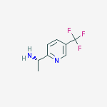(1s)-1-[5-(trifluoromethyl)pyridin-2-yl]ethanamine结构式