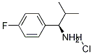 Structure of (1R)-1-(4-FLUOROPHENYL)-2-METHYLPROPYLAMINE-HCl