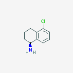 Structure of (S)-5-Chloro-1,2,3,4-tetrahydronaphthalen-1-amine