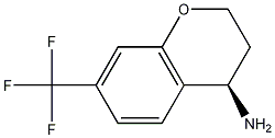 (R)-7-三氟甲基苯并二氢吡喃-4-胺结构式