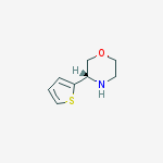 Structure of (S)-3-(Thiophen-2-yl)morpholine