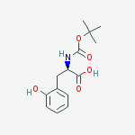 Structure of Boc-2-hydroxy-D-phenylalanine