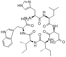 Structure of ENDOTHELIN (16-21)