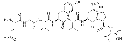 Structure of ANGIOTENSIN II ANTIPEPTIDE