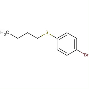 Structure of Benzene, 1-bromo-4-(butylthio)-