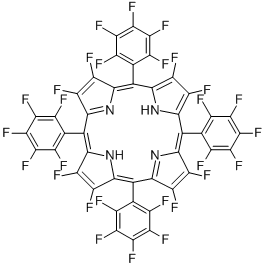Structure of 2,3,7,8,12,13,17,18-Octafluoro-5,10,15,20-tetrakis(pentafluorophenyl)porphyrin