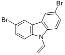 Structure of 3,6-DIBROMO-9-VINYLCARBAZOLE