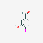 Structure of 4-Iodo-3-methoxybenzaldehyde