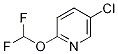 Structure of 5-chloro-2-(difluoroMethoxy)pyridine