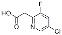 Structure of 2-(5-Chloro-3-fluoropyridin-2-yl)acetic acid