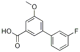 Structure of 3'-Fluoro-5-methoxy-[1,1'-biphenyl]-3-carboxylic acid