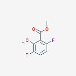 Structure of Methyl 3,6-difluoro-2-hydroxybenzoate