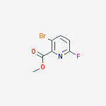 Structure of Methyl 3-bromo-6-fluoropyridine-2-carboxylate