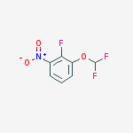 Structure of 1-(Difluoromethoxy)-2-fluoro-3-nitro-benzene