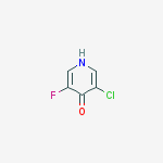 Chemical structure of 3-chloro-5-fluoro-1h-pyridin-4-one