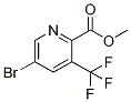 Structure of Methyl 5-bromo-3-(trifluoromethyl)-2-pyridinecarboxylate