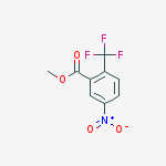 Structure of Methyl 5-nitro-2-(trifluoromethyl)benzoate