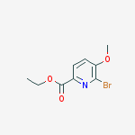Structure of Ethyl 6-bromo-5-methoxypicolinate