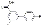 Structure of 3-(4-Fluorophenyl)-5-fluorobenzoic acid