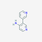 Structure of 3,3'-bipyridin-4-aMine
