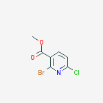 Structure of Methyl 2-bromo-6-chloronicotinate