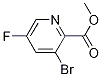 Structure of Methyl 3-broMo-5-fluoropyridine-2-carboxylate