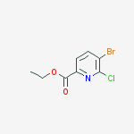 Structure of Ethyl 5-bromo-6-chloropicolinate