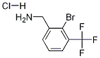 Structure of (2-Bromo-3-(trifluoromethyl)phenyl)methanamine hydrochloride