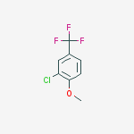 Structure of 3-Chloro-4-methoxybenzotrifluoride