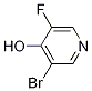 3-溴-5-氟-4-羟基吡啶结构式