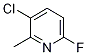 Structure of 3-CHLORO-6-FLUORO-2-METHYLPYRIDINE